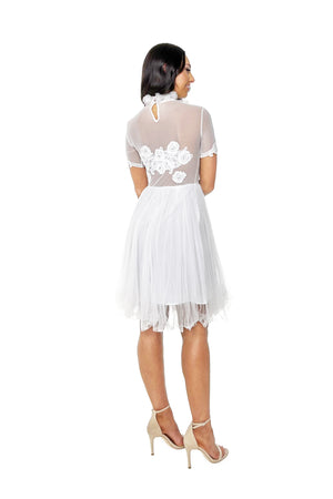 
                  
                    Lace White Gown Perth Dress Hire
                  
                