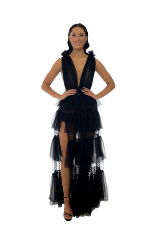 
                  
                    Black Tulle Ball Gown for hire Perth
                  
                