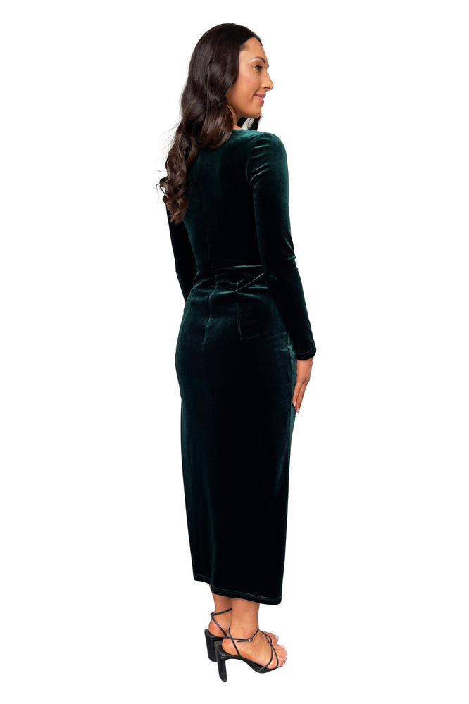 
                  
                    Velvet Long Sleeve Formal Dress Hire Perth
                  
                