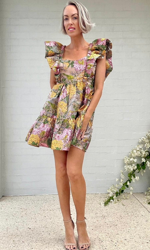 Elliatt Barbara Mini Dress - Queen Status Dress Hire Perth