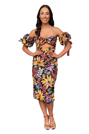 
                  
                    Flora Midi Dress for Rent Perth
                  
                