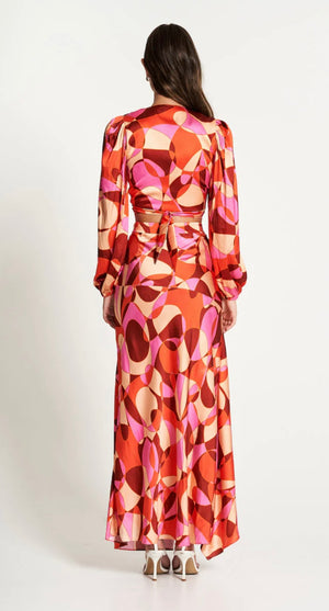 
                  
                    Silk Crop and Midi Skirt Set Perth Dress Hire
                  
                
