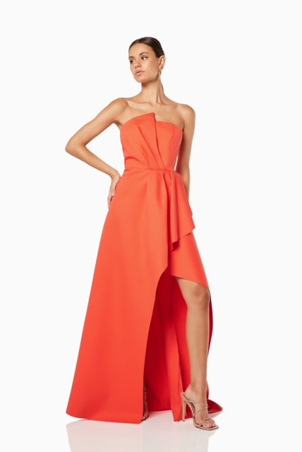 
                  
                    Orange Gown Dress Hire Perth
                  
                