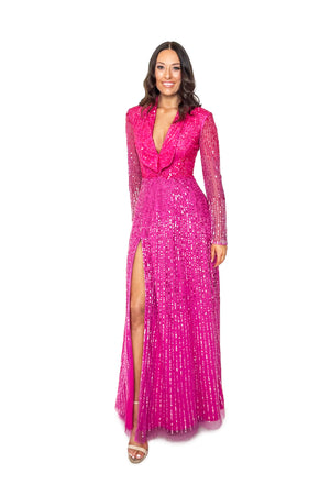 
                  
                    Fuchsia Gown Dress Hire Perth
                  
                
