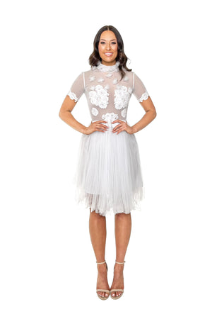 
                  
                    Dreamer White Lace Dress Formal Dress Hire Perth
                  
                